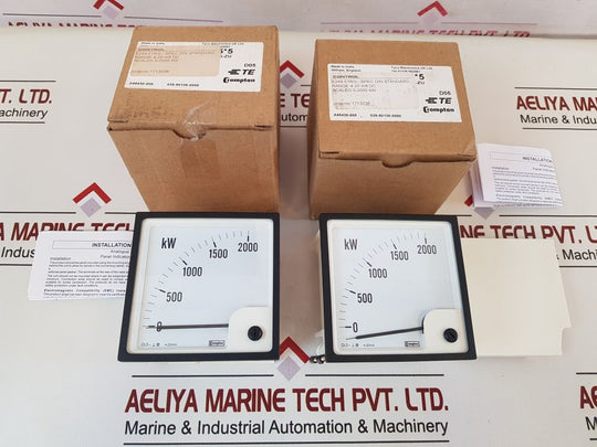 Crompton 039-90136-0000 Panel Meter 0-2000 Kw