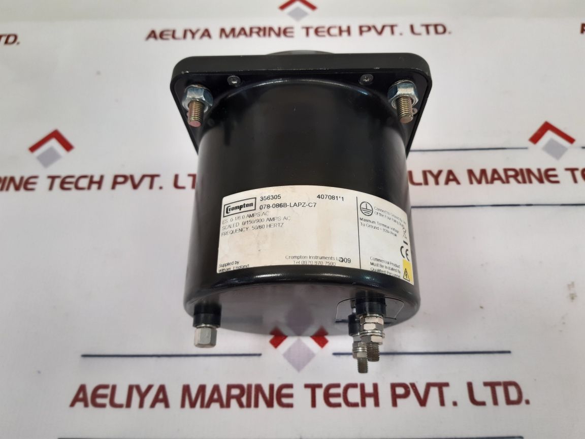 Crompton 078-086 Ammeter 078-086B-lapz-c7