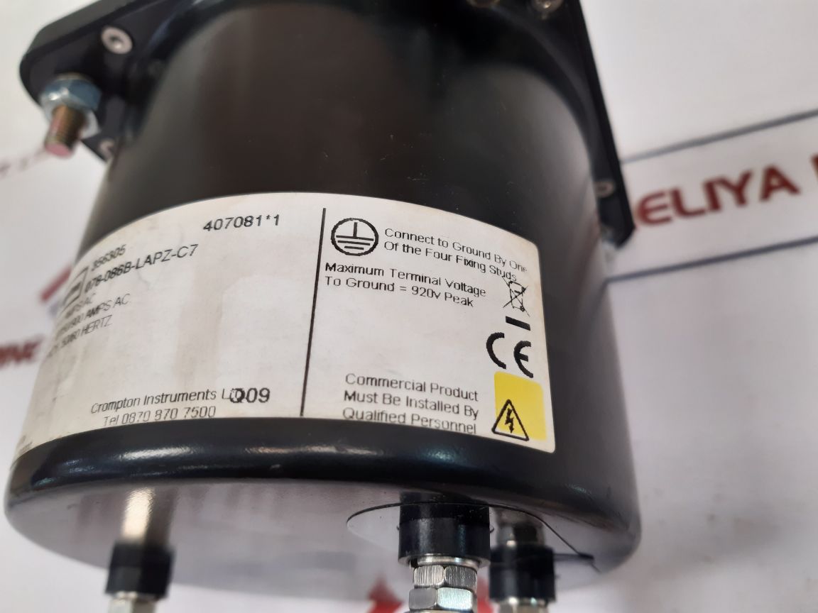 Crompton 078-086 Ammeter 078-086B-lapz-c7