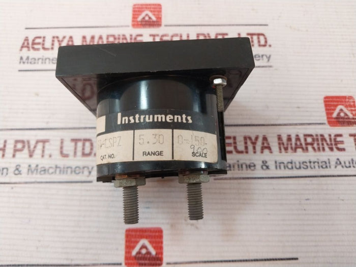 Crompton 233-02 A.C. Amperes Panel Meter 6A-lspz