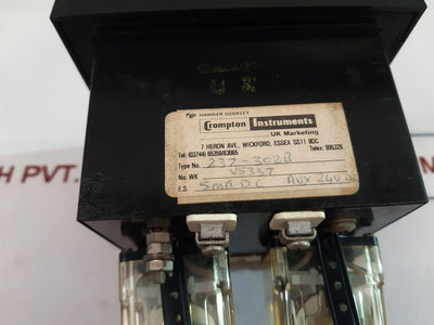 Crompton 237-302B Panel Meter 0-110 % Load