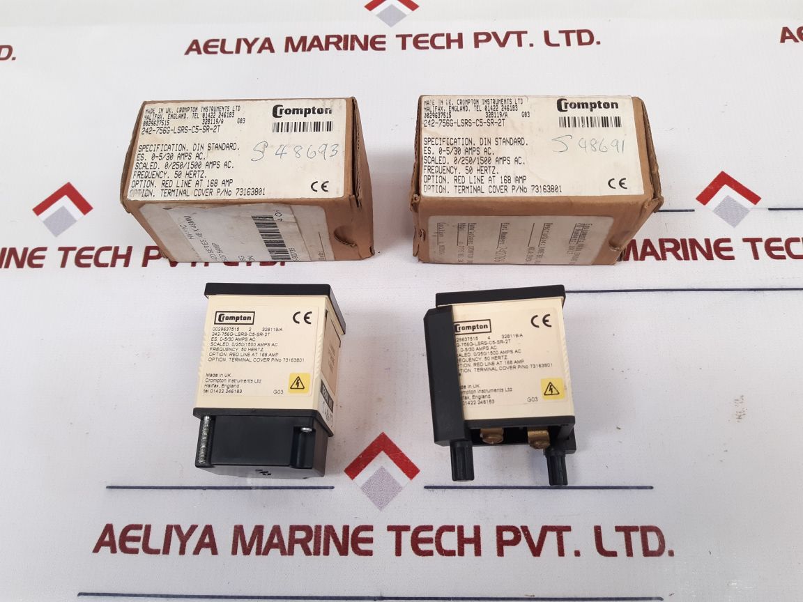 Crompton 242-756G-lsrs-c5-sr-2T Ammeter