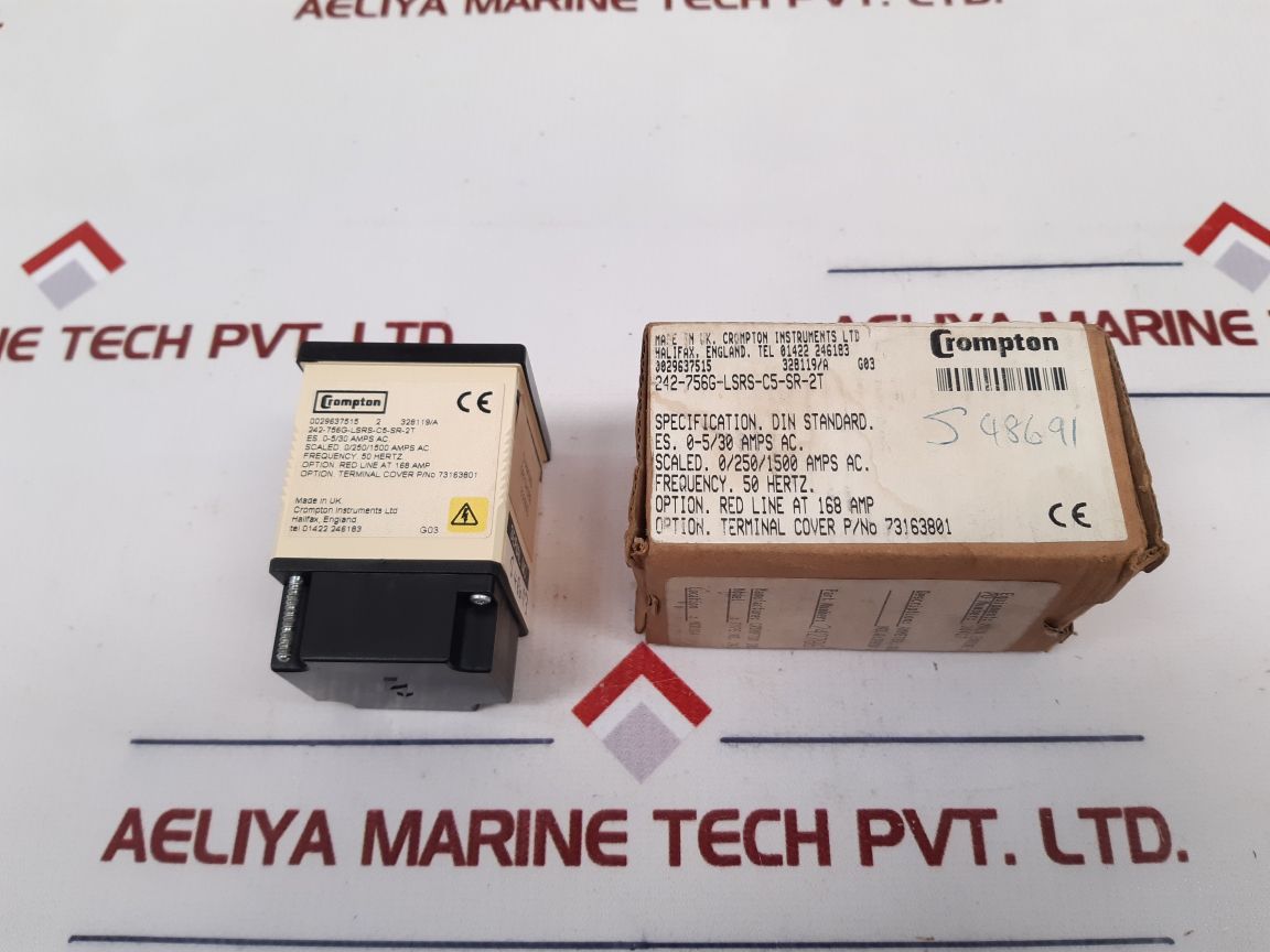 Crompton 242-756G-lsrs-c5-sr-2T Ammeter