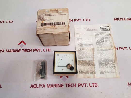 Crompton 243-01Kg watt meter