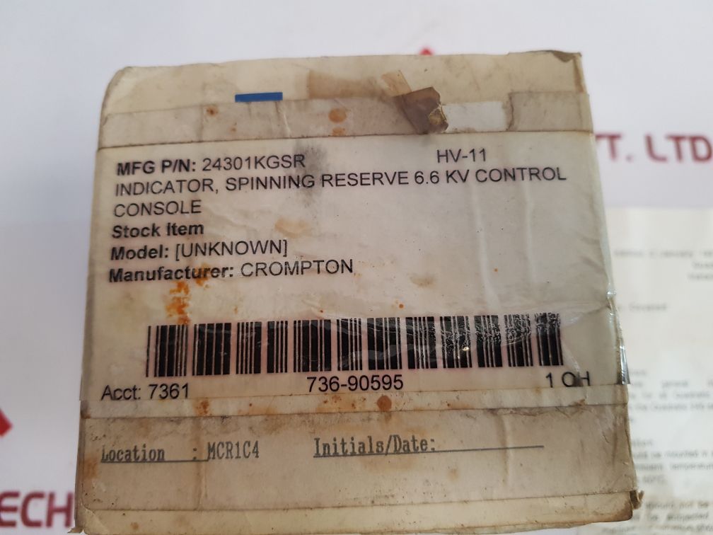 Crompton 243-01Kg watt meter