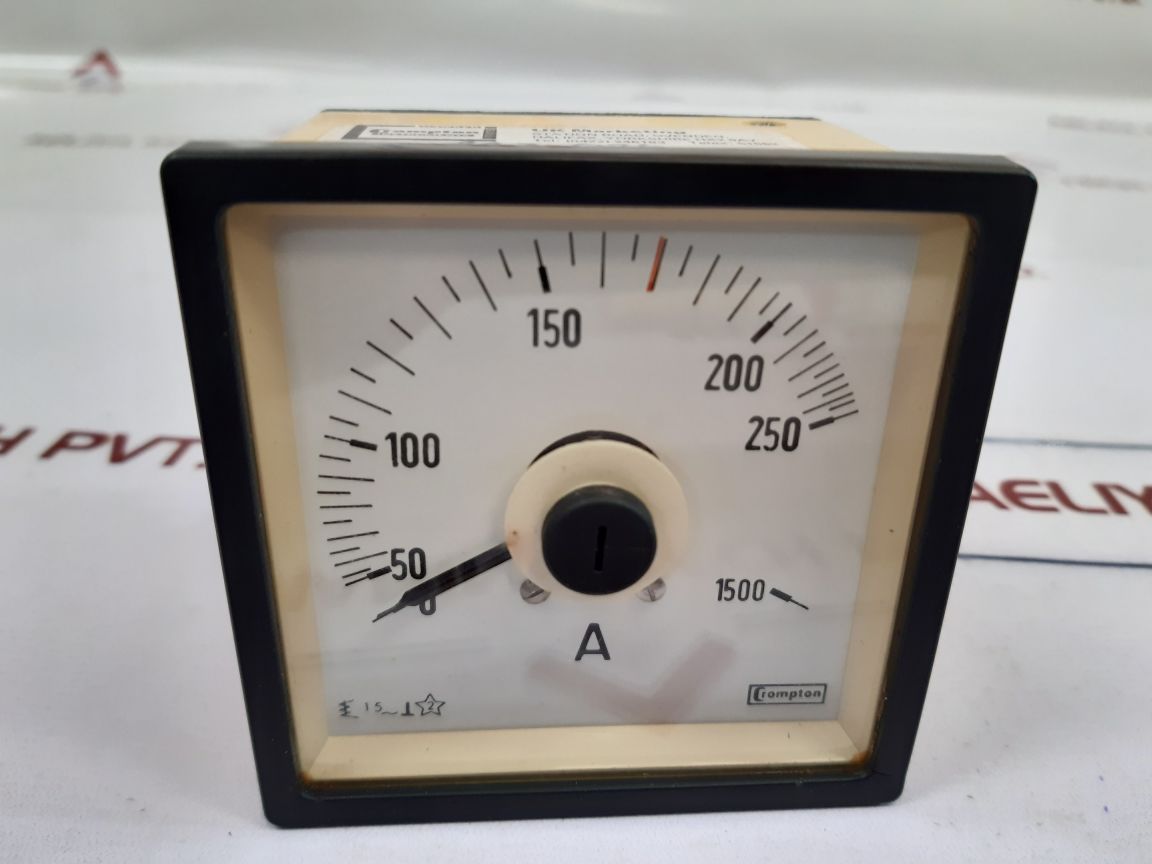 Crompton 243-026 Ammeter 0-250 1500 A