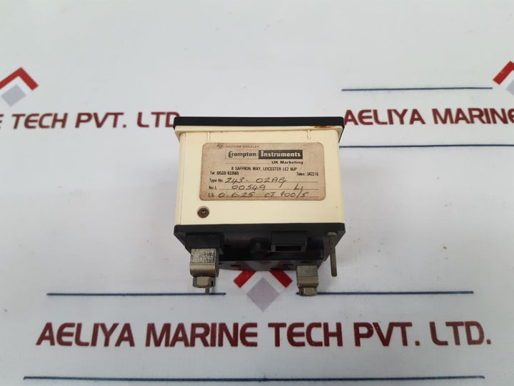 Crompton 243-02Ag Analog Panel Meter 24301Ag6