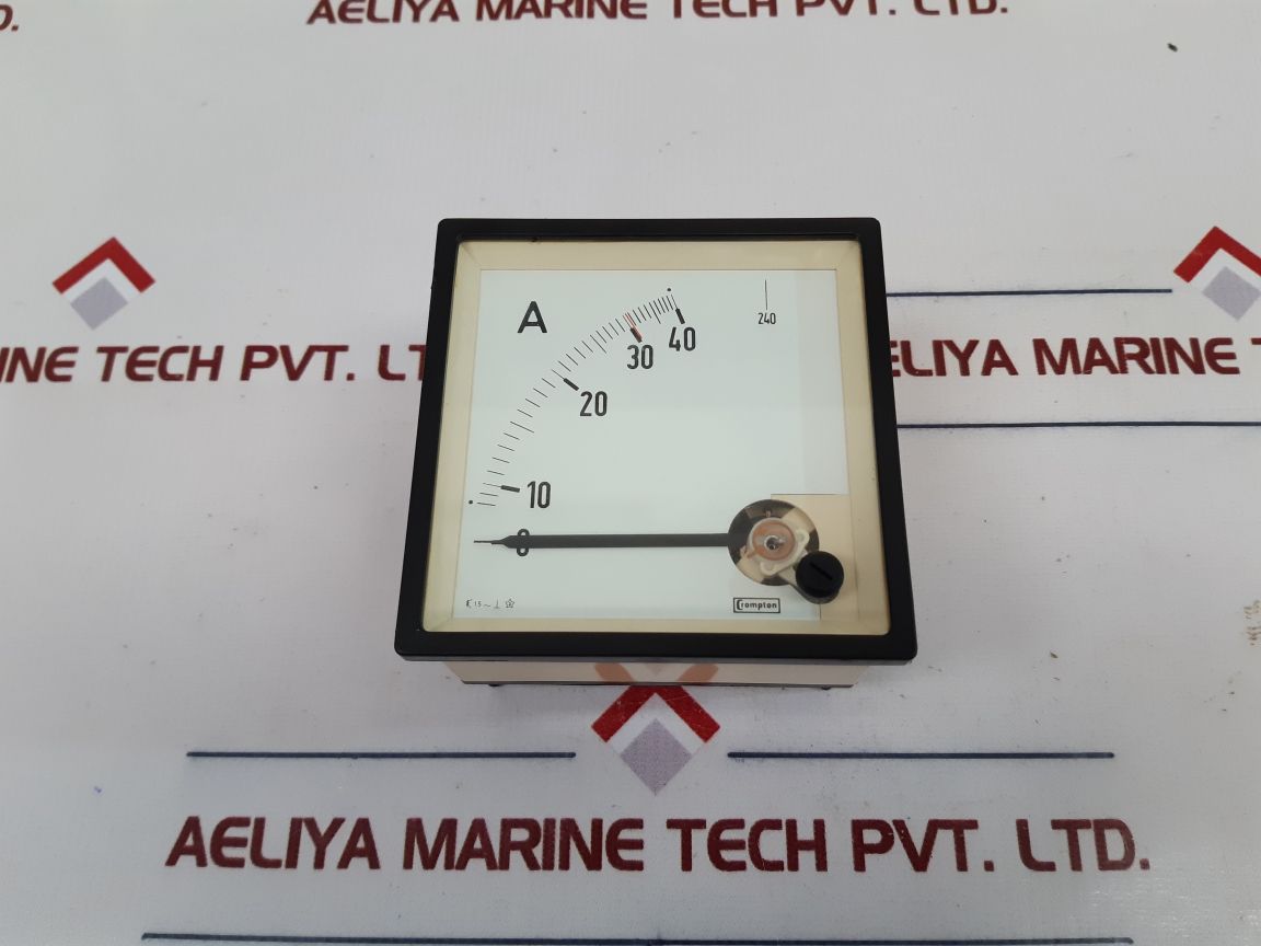 Crompton 244-026G 33/90 Ammeter