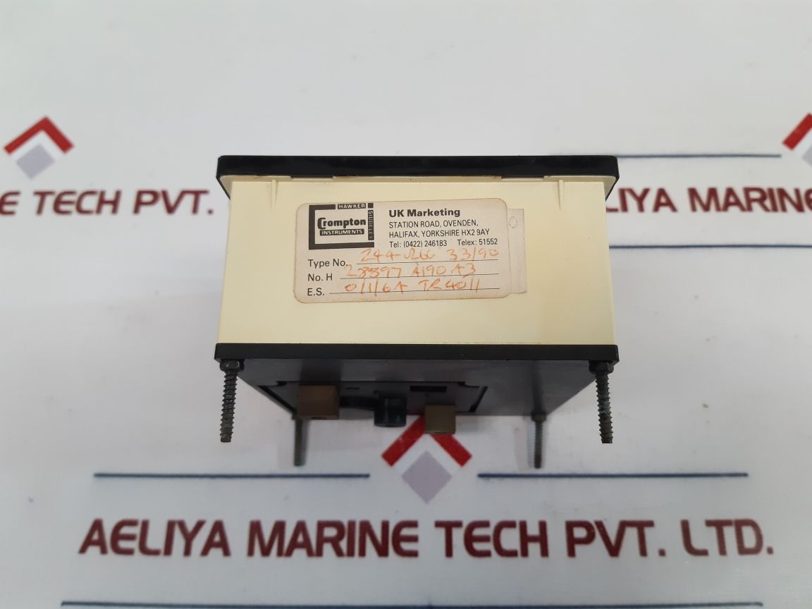 Crompton 244-026G 33/90 Ammeter