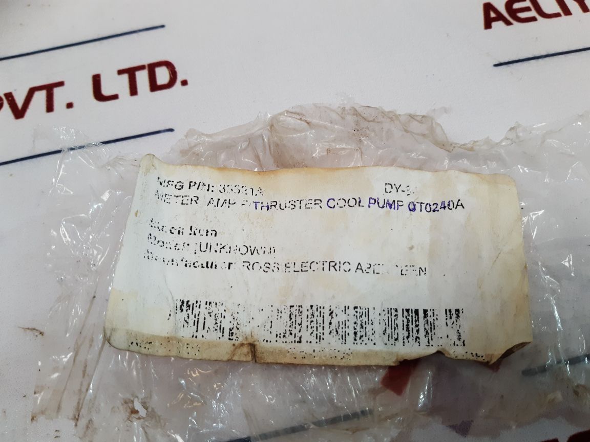 Crompton 244-026G 33/90 Ammeter