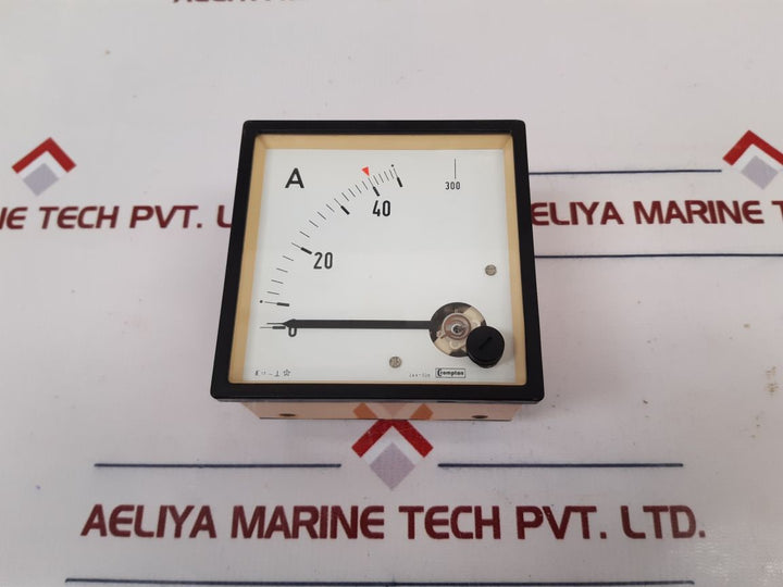 Crompton 244-026G Ammeter 0-40 A 300 Used