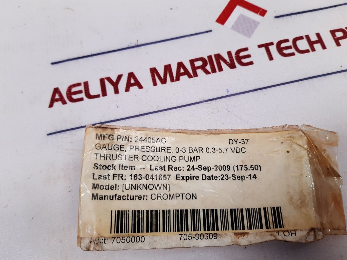 Crompton 244-05 Panel Meter