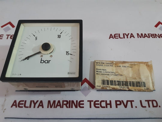 Crompton Instruments 244-05Ag-fa**-4T Panel Meter