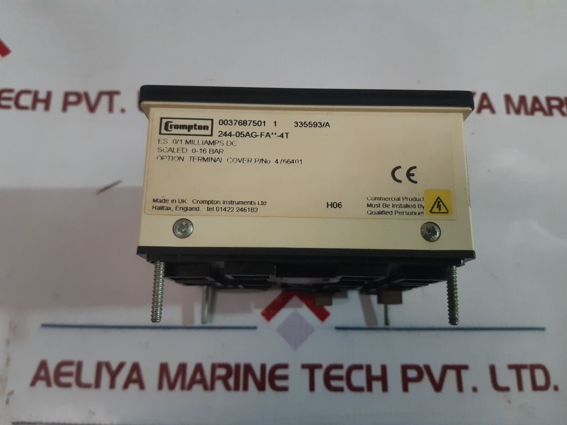 Crompton Instruments 244-05Ag-fa**-4T Panel Meter