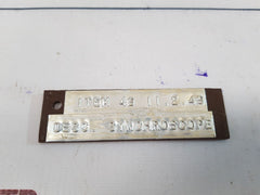 Crompton 244-140 Synchroscope 855 954