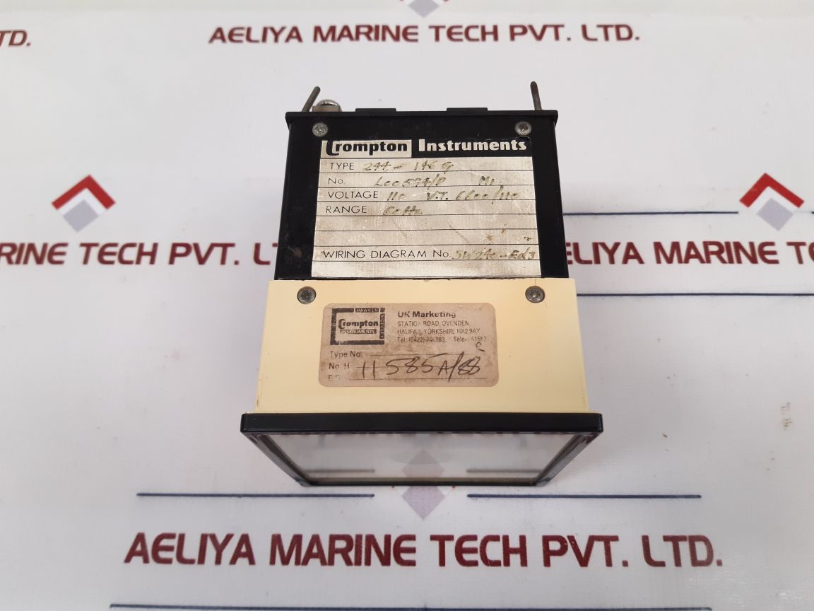 Crompton 244-146G Meter Range: 60Hz