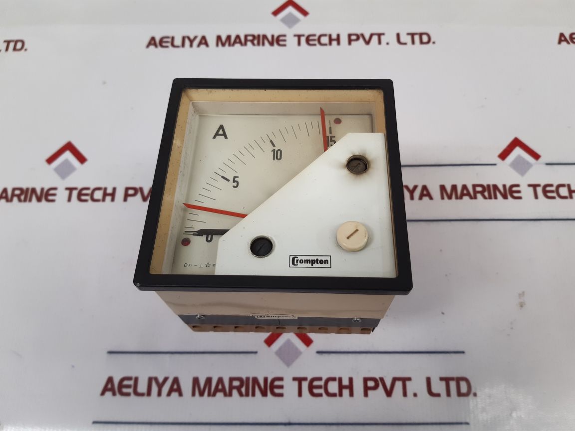 Crompton 244-302G-ndnd-aa-dc Ammeter 0-15 A