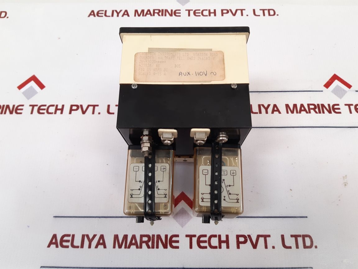 Crompton 244-302G-ndnd-aa-dc Ammeter 0-15 A