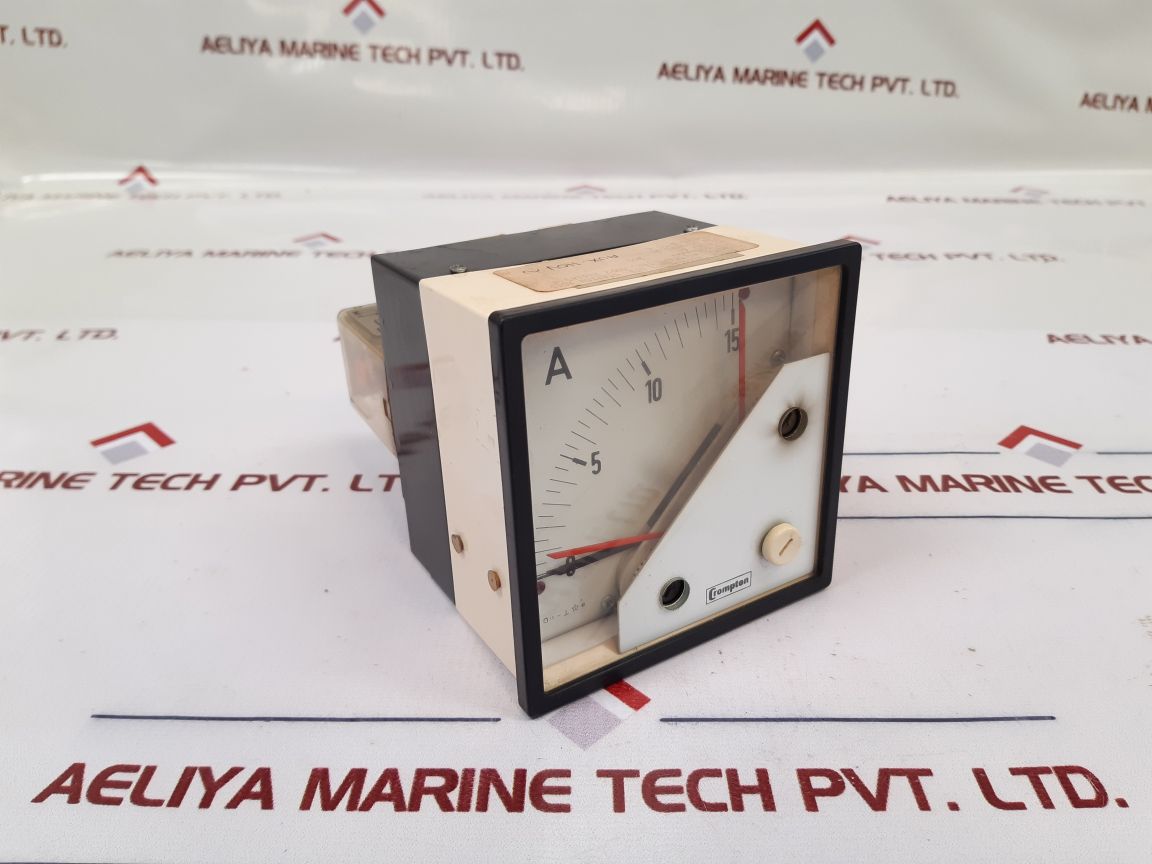 Crompton 244-302G-ndnd-aa-dc Ammeter 0-15 A