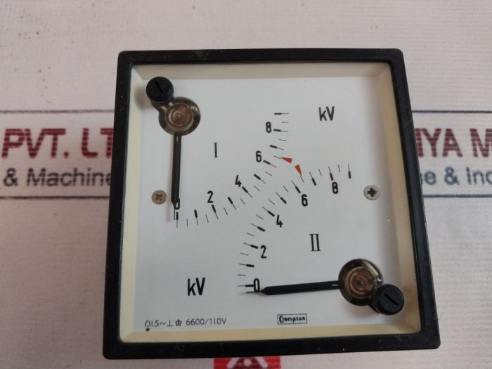 Crompton 244-80Lg-pzuy-c7-4T-br Panel Meter 4766401