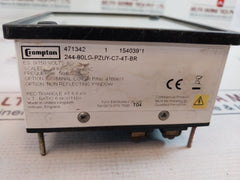 Crompton 244-80Lg-pzuy-c7-4T-br Panel Meter 4766401