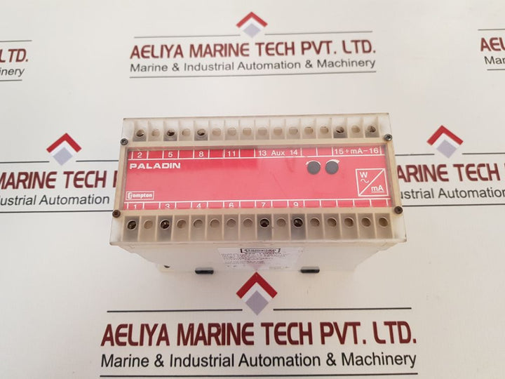 Crompton Paladin 256-twmw Watt Transducer 1000-0-7000Kw