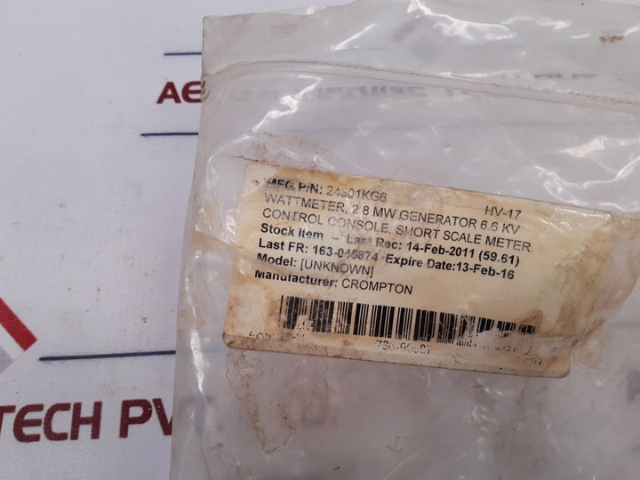 Crompton E243-015-g-ha-xz Panel Meter