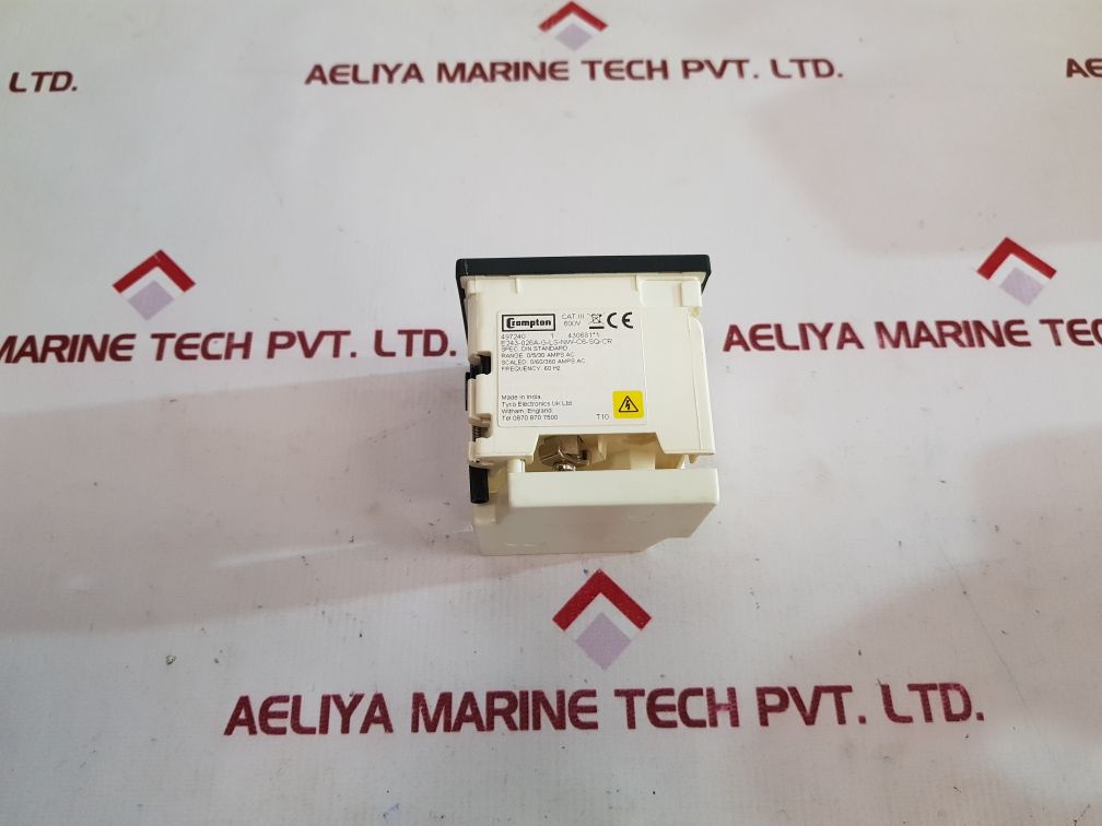 Crompton e243-026a-g-ls-nw-c6-sq-cr ammeter 243026g