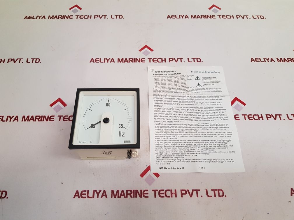 Crompton E244-41L-g-pl-an-an Analogue Din Panel Meters