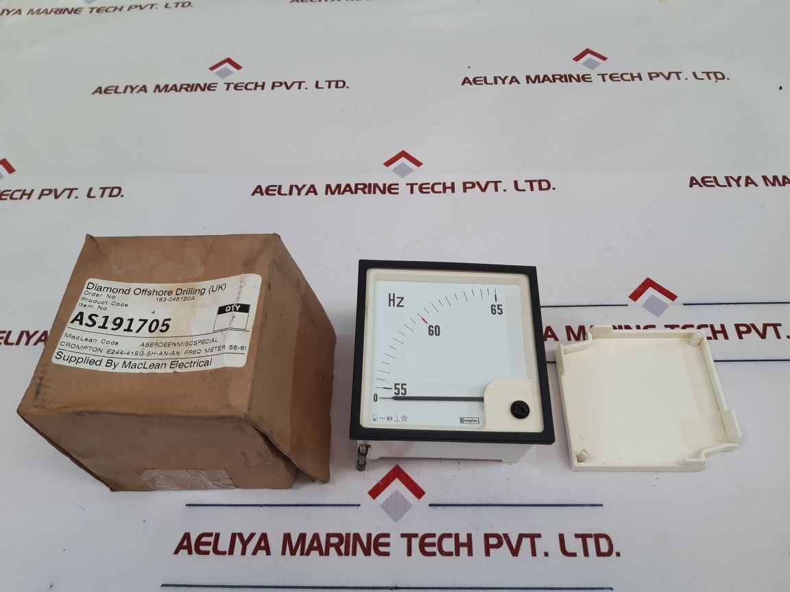 Crompton E244-41S-g-sh-an-an-sl Frequency Meter