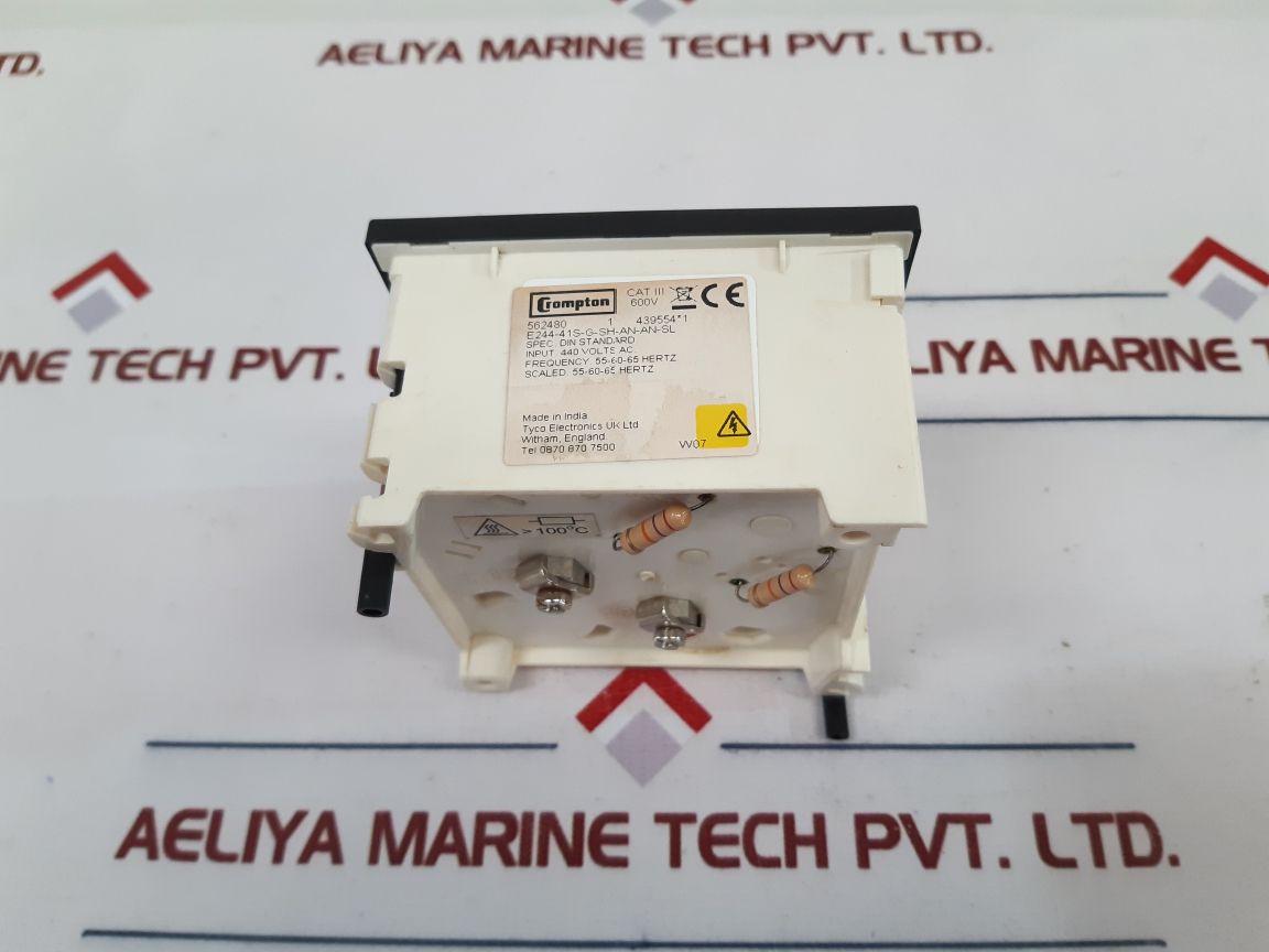 Crompton E244-41S-g-sh-an-an-sl Frequency Meter