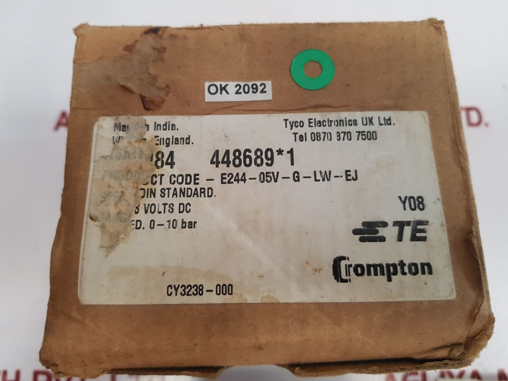 Crompton Rsmt0972 Bar Meter