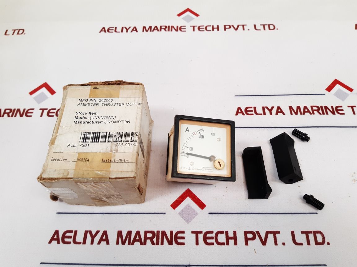 Crompton Instruments 242-786G Ammeter