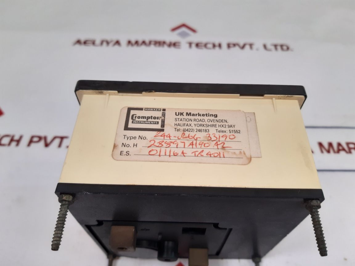 Crompton Instruments 244-026G-33190 Ammeter