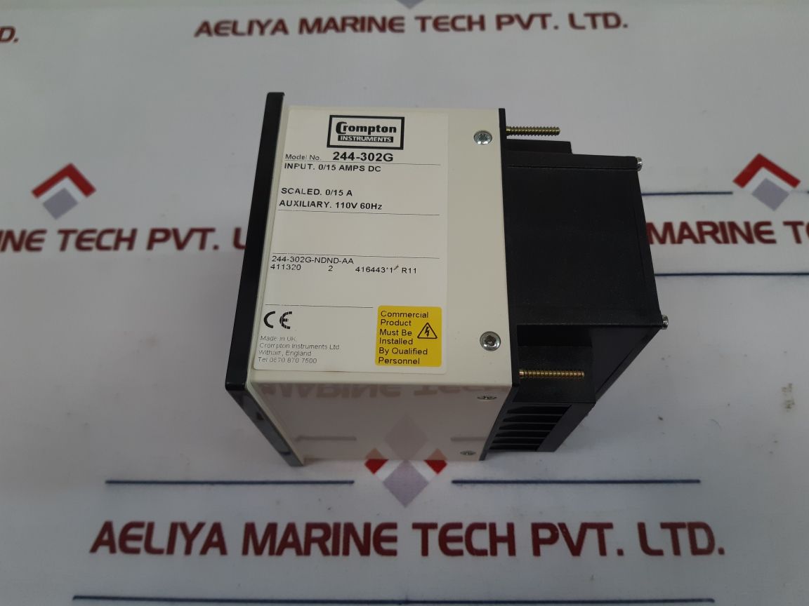 Crompton Instruments 244-302G Analogue Ammeter