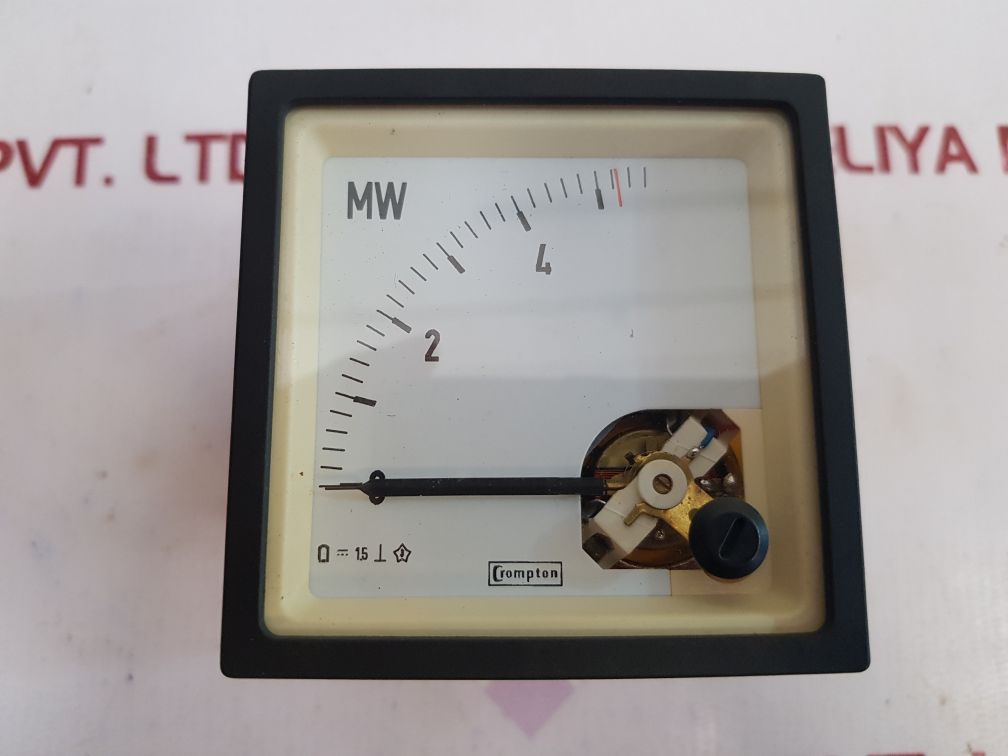 Crompton Instruments E243-01A-g-gz-**-wh-sr Ammeter