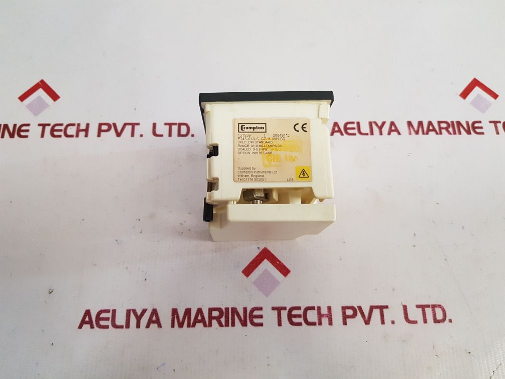 Crompton Instruments E243-01A-g-gz-**-wh-sr Ammeter