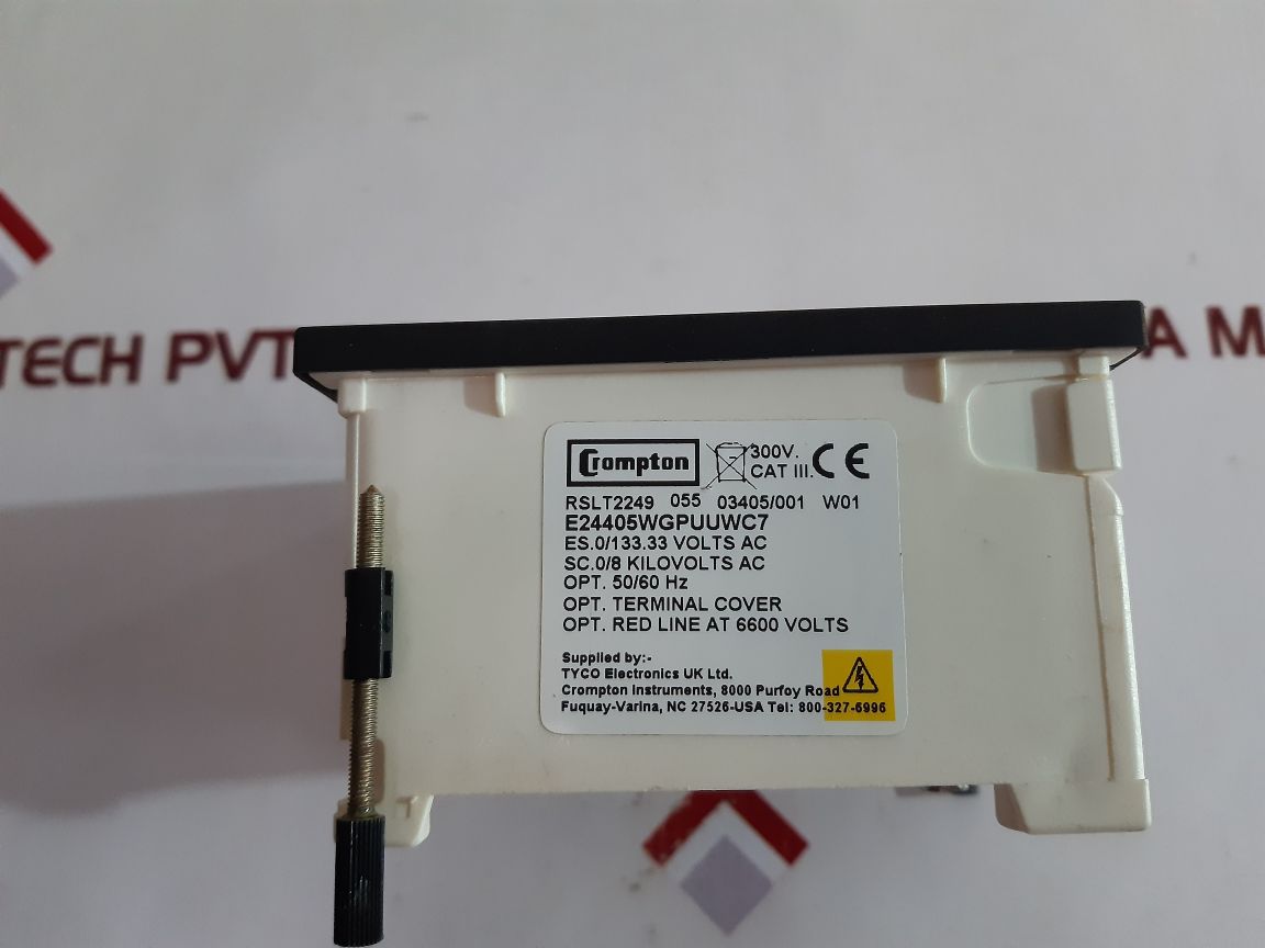 Crompton Rslt2249 055 03405/001 W01 Meter
