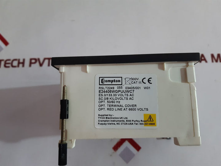 Crompton Rslt2249 055 03405/001 W01 Meter