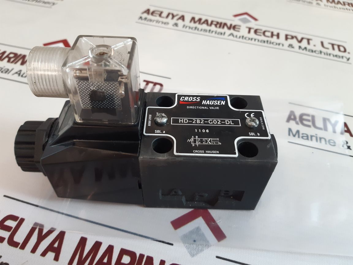Cross Hausen Hd-2B2-g02-dl Directional Control Valve