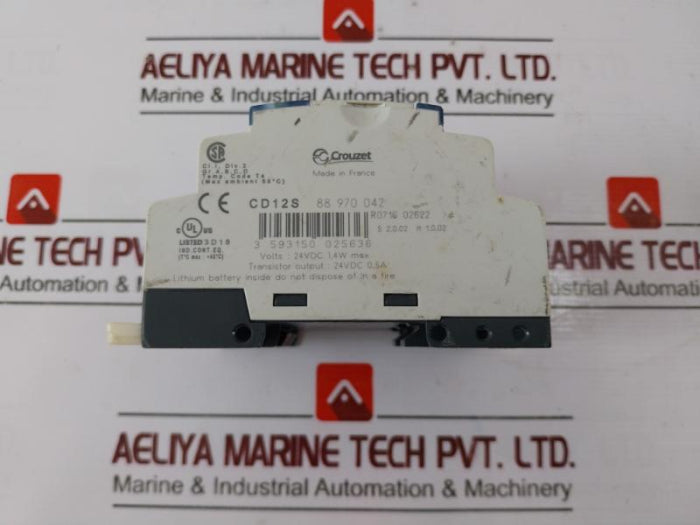 Crouzet Cd12 Millenium 3 Logic Module 24 Vdc 1.4 W Max R0716 02622 0.5 A