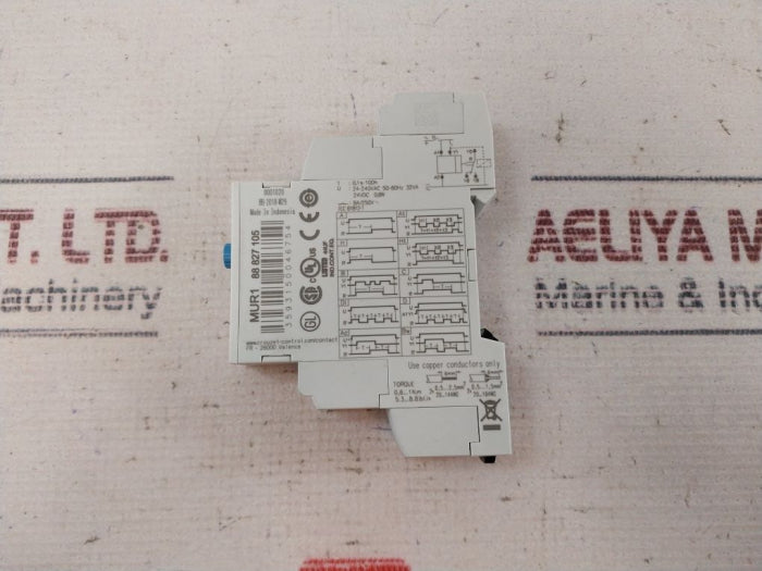 Crouzet MUR1 88 827 105 Timer Relay 0,1S-100H