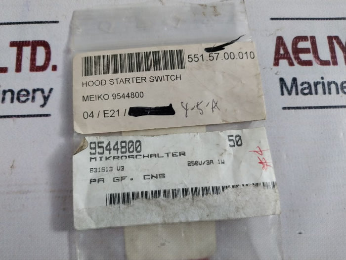 Crouzet U83161.3 Micro Limit Switch 250V/3A 1W
