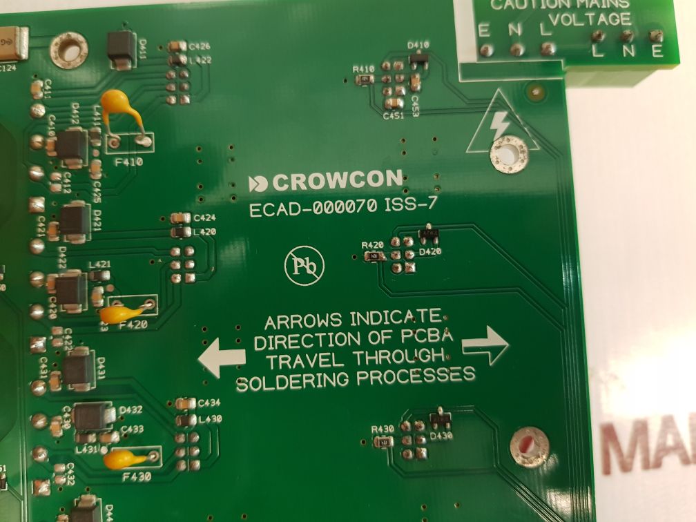 Crowcon ecad-000070 pcb card