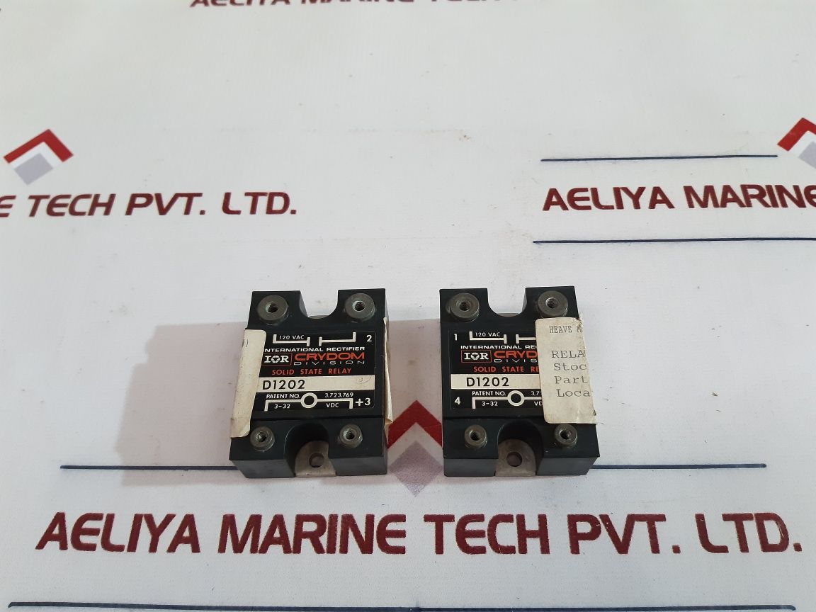 Crydom D1202 Solid State Relay 204744
