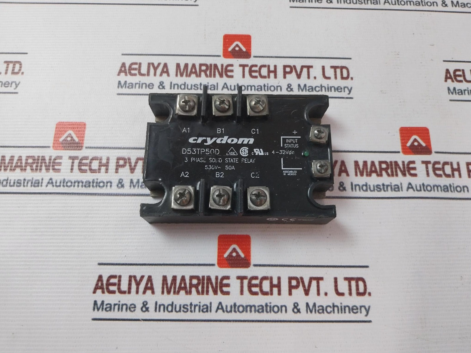 Crydom D53Tp50D 3 Phase Solid State Relay 530V~ 50A