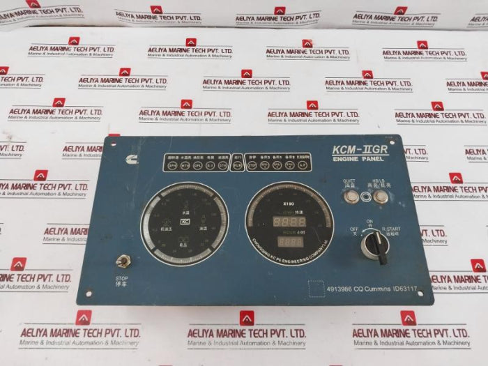 Cummins Kcm-iigr Remote Control Panel 4913986 Cq Id63117