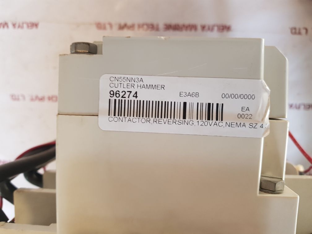Cutler-hammer cn55nn3a reversing contactor 135 amp
