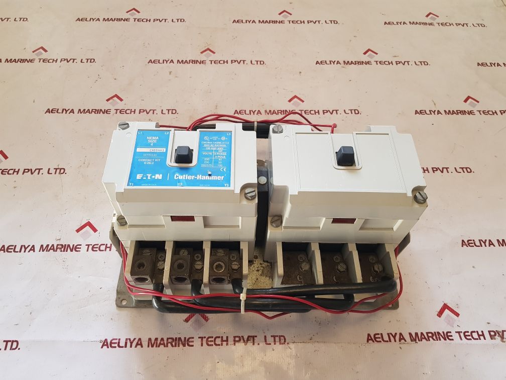 Cutler-hammer cn55nn3a reversing contactor 135 amp