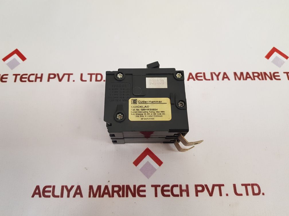 Cutler-hammer Qbhw2080H 2-pole Circuit Breaker